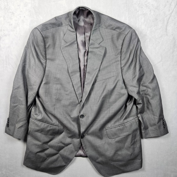 Peter Millar Other - Peter Millar Blazer Mens 46R Gray Wool Two Button Formal Vented Suit Jacket